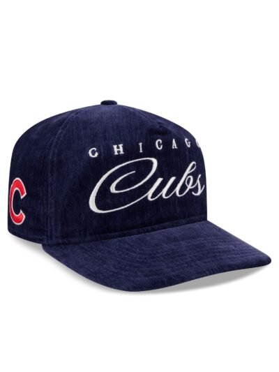 Chicago Cubs Velvet Team Script 19TWENTY Adjustable Hat