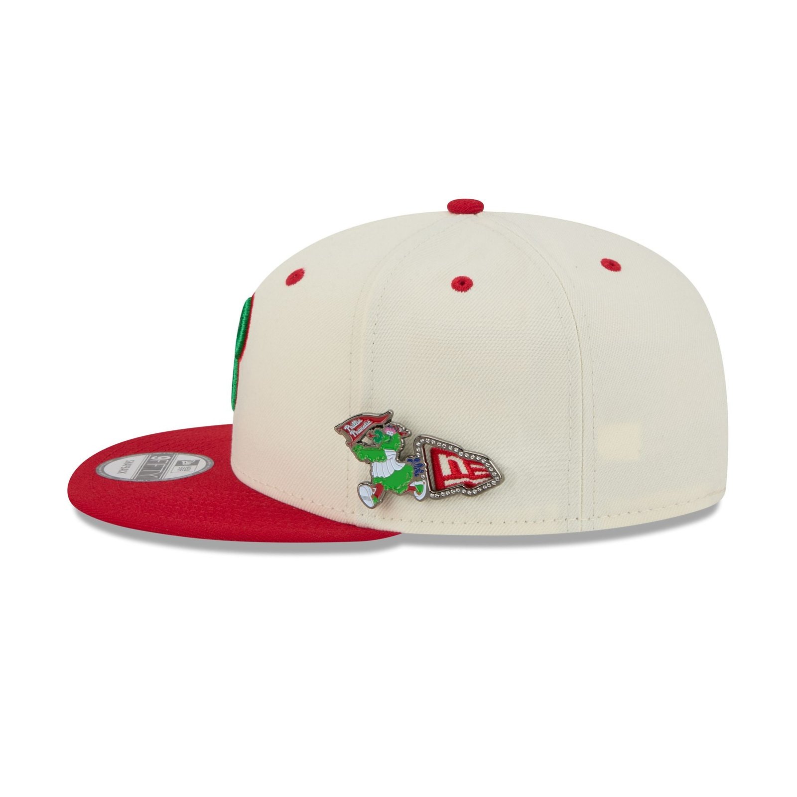 Philadelphia Phillies Mascot Pin 9FIFTY Snapback Hat - Image 4