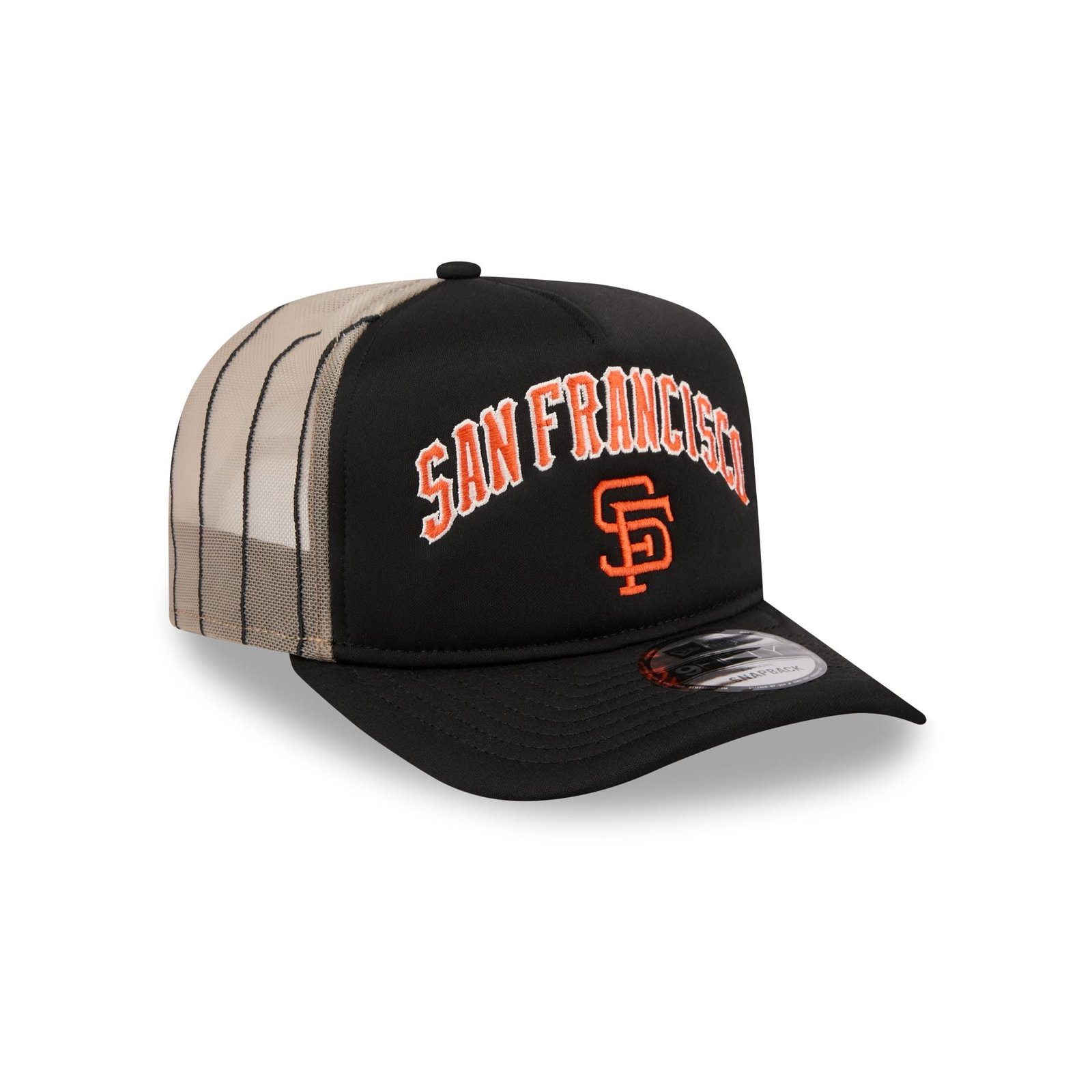 San Francisco Giants Arched 9FIFTY A-Frame Trucker Hat - Image 3