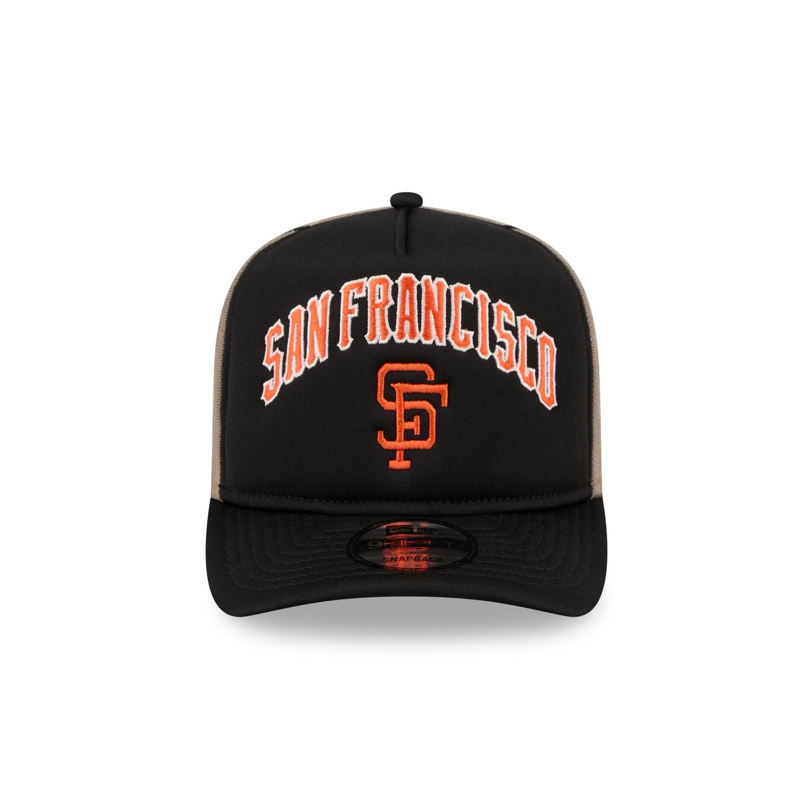 San Francisco Giants Arched 9FIFTY A-Frame Trucker Hat - Image 2