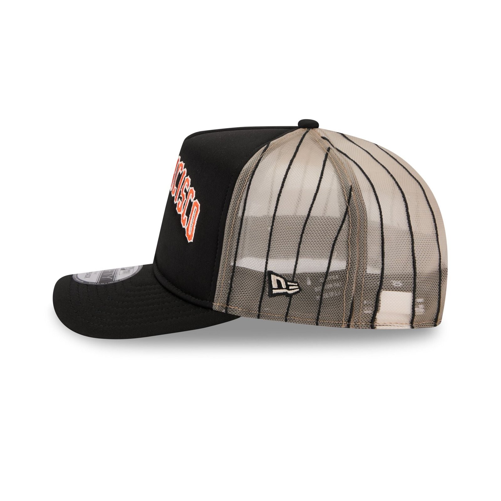 San Francisco Giants Arched 9FIFTY A-Frame Trucker Hat - Image 4