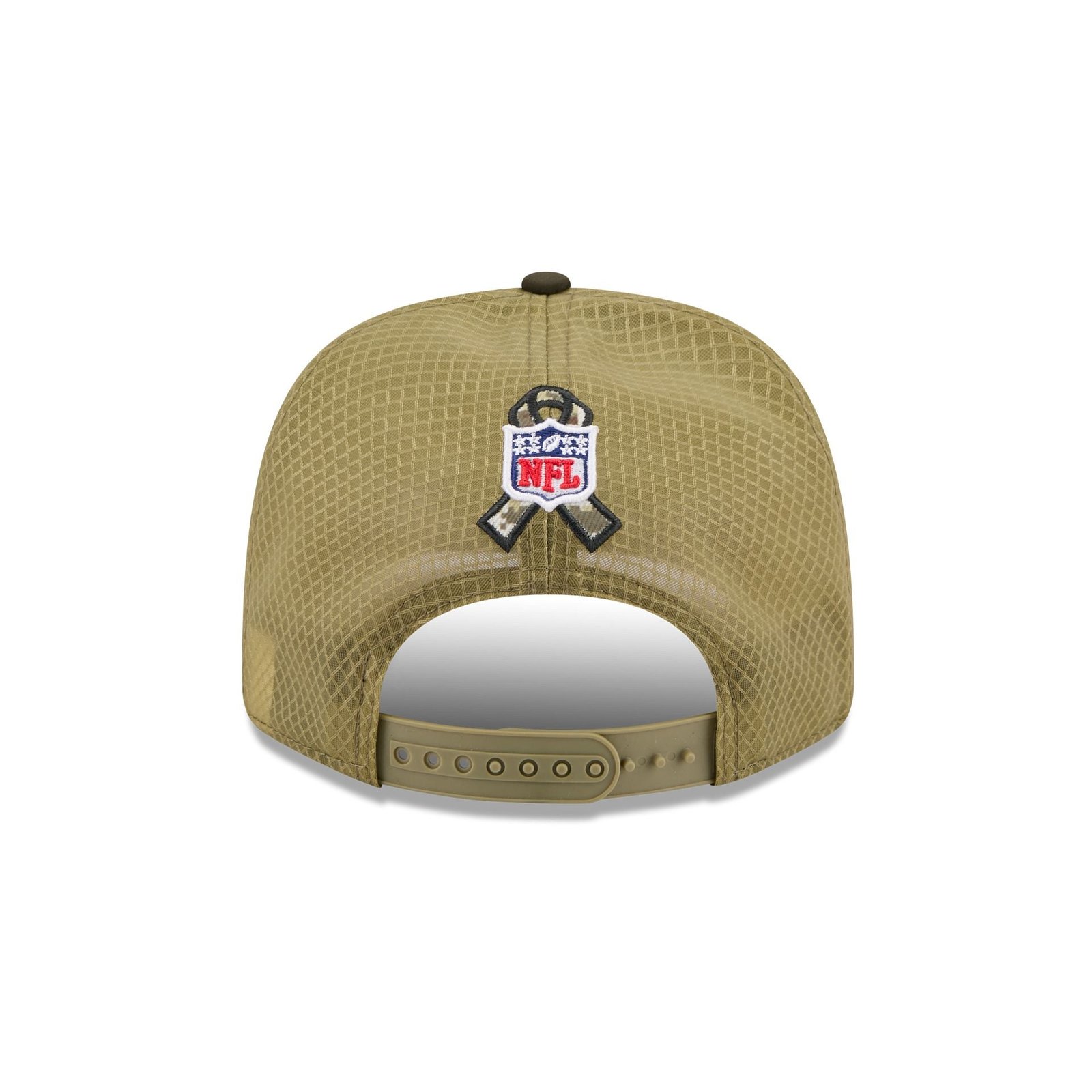 Detroit Lions 2025 Salute to Service 9SEVENTY Trucker Hat - Image 6