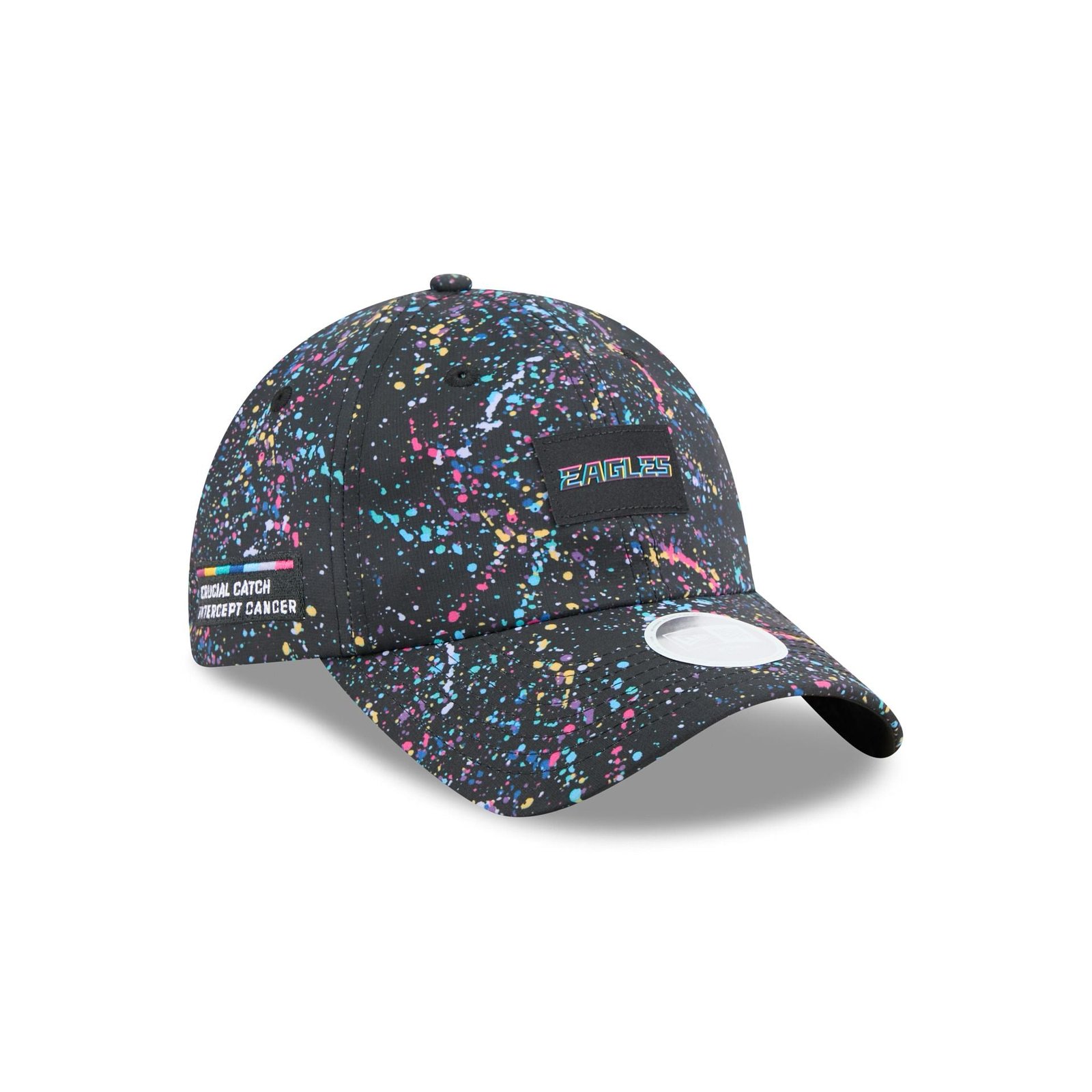 Philadelphia Eagles 2025 Crucial Catch Women's Open Back Ponytail Cap Hat