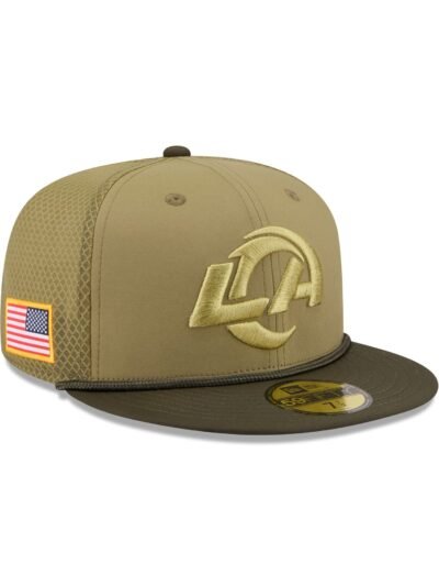 Los Angeles Rams 2025 Salute to Service 59FIFTY Fitted Hat
