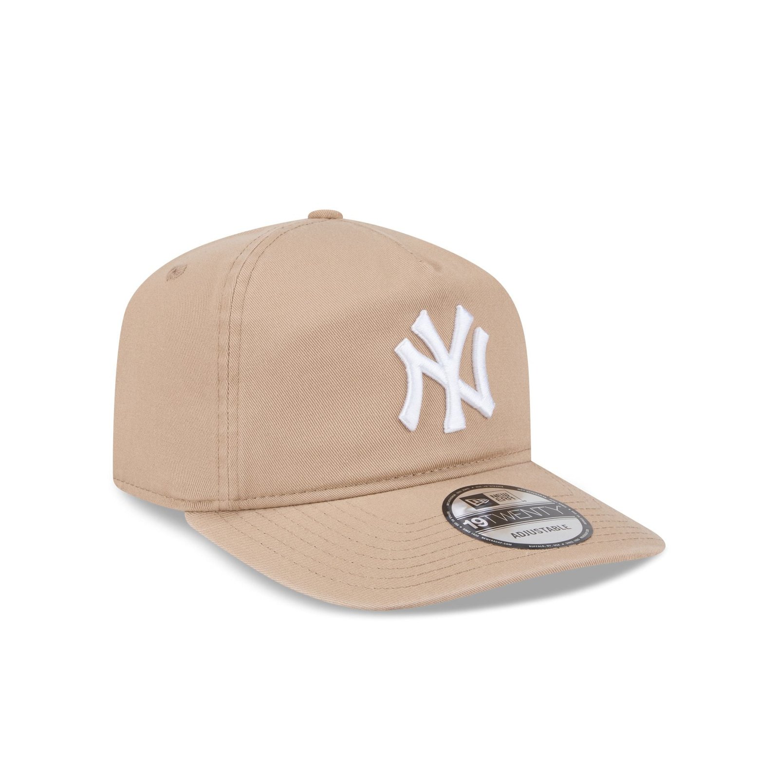 New York Yankees Light Beige 19TWENTY Snapback Hat - Image 3