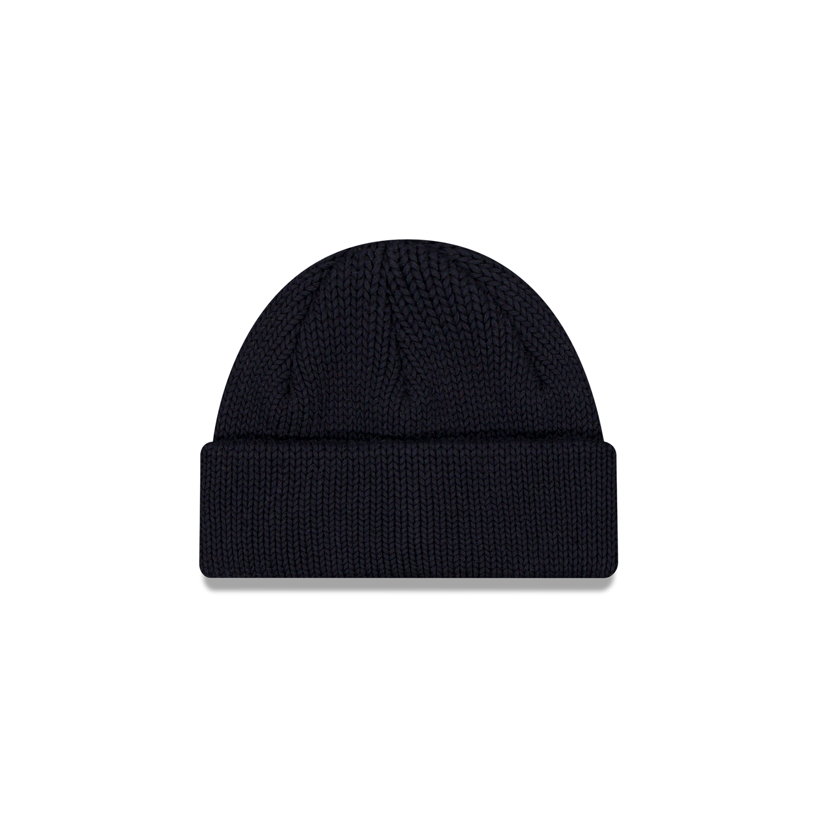 New Era Branded Navy Short Knit Beanie Hat