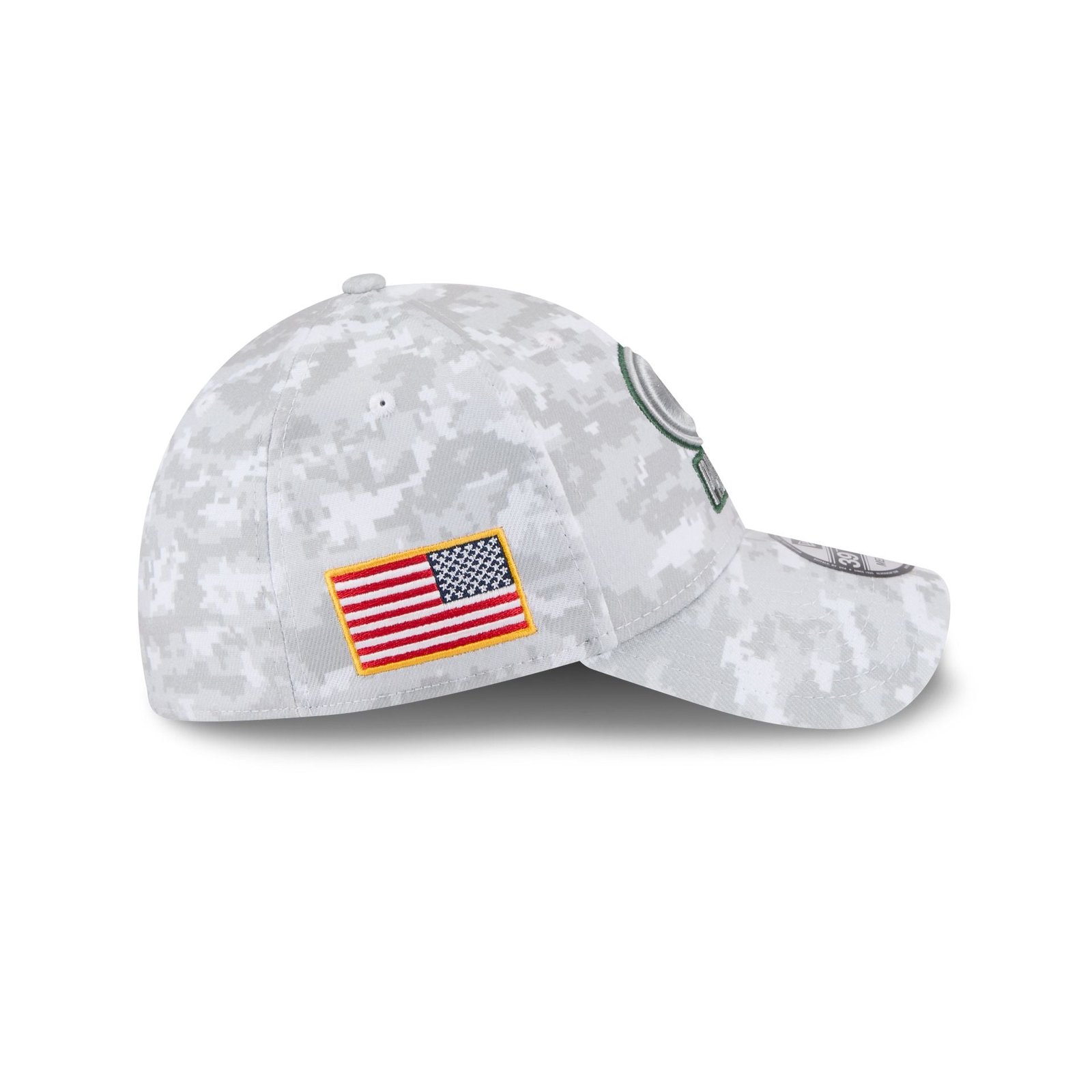 Green Bay Packers 2025 Salute to Service Fan Gear 39THIRTY Stretch Fit Hat - Image 4