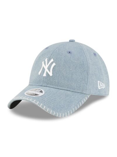 New York Yankees Light Blue Denim Stitch Women's 9TWENTY Adjustable Hat