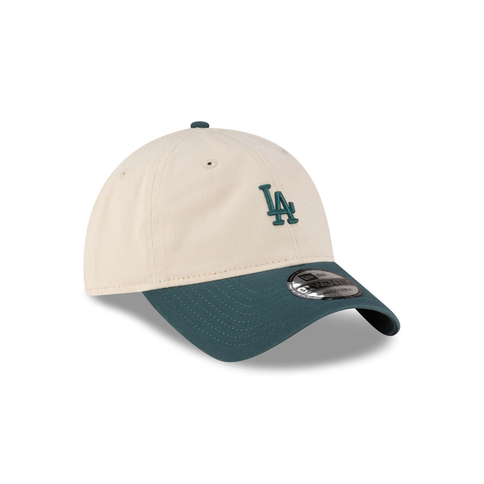 Los Angeles Dodgers Mini Logo Green 9TWENTY Adjustable Hat - Image 3