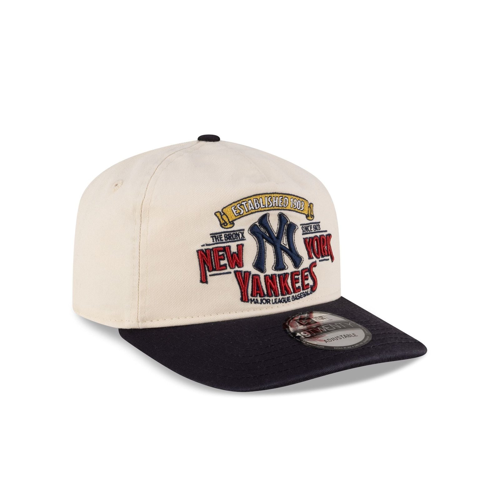 New York Yankees Washed Graphic Light Navy 19TWENTY Adjustable Hat - Image 3