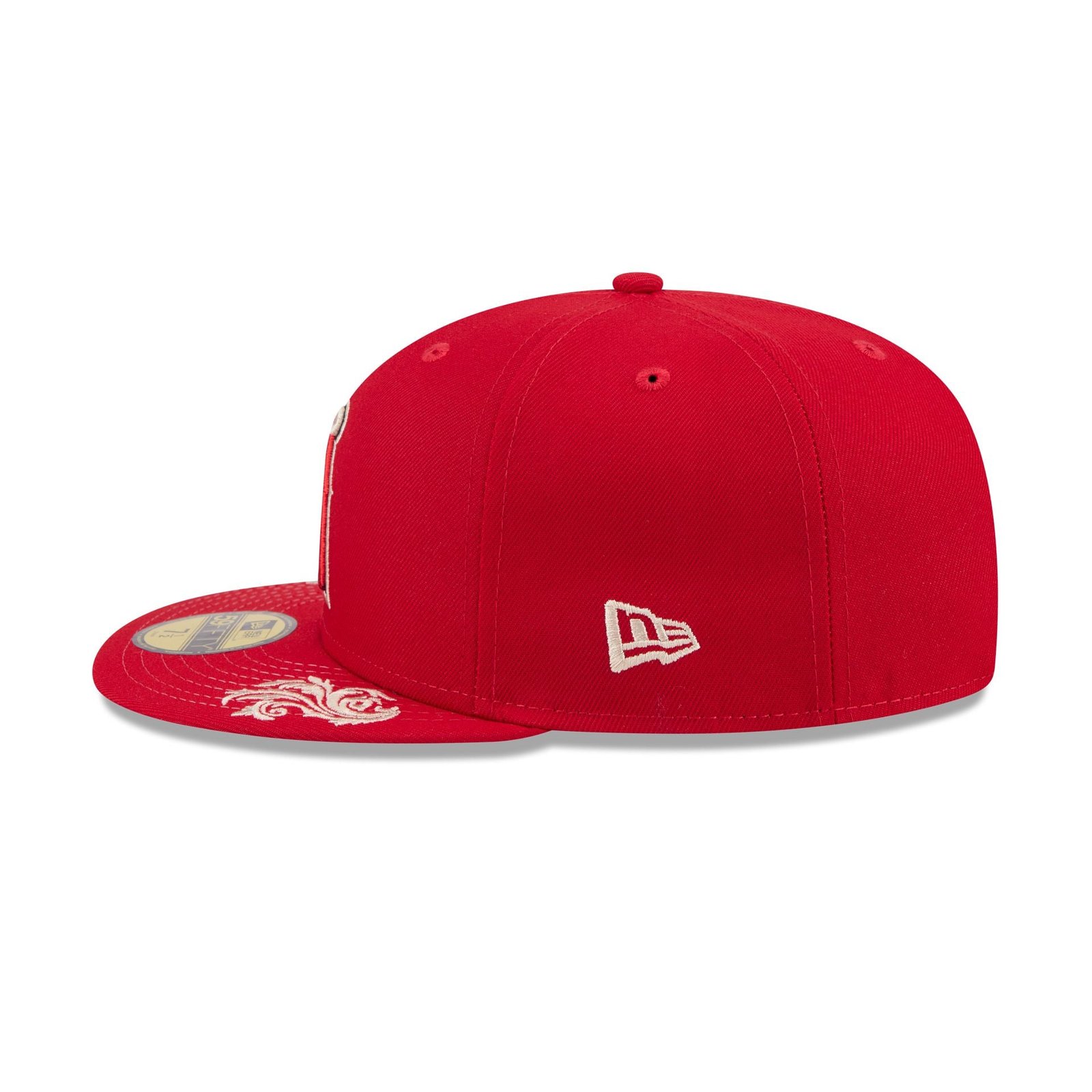 Los Angeles Angels Script 59FIFTY Fitted Hat - Image 5