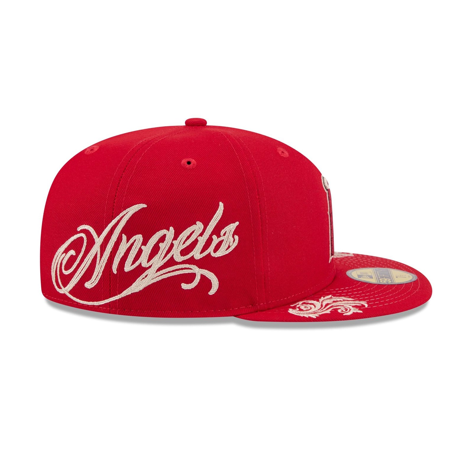 Los Angeles Angels Script 59FIFTY Fitted Hat - Image 4