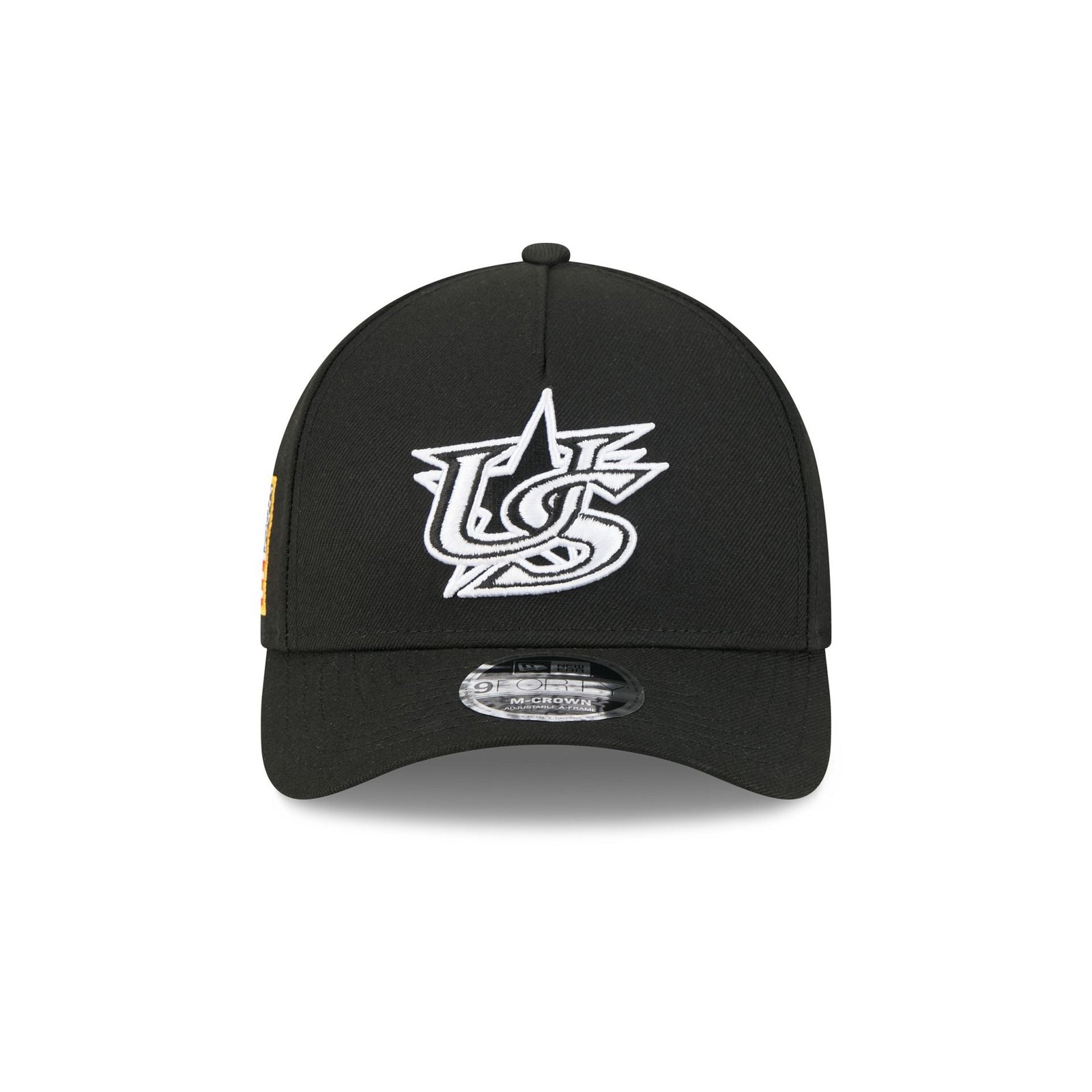 USA World Baseball Classic Black and White 9FORTY M-Crown A-Frame Snapback Hat - Image 2