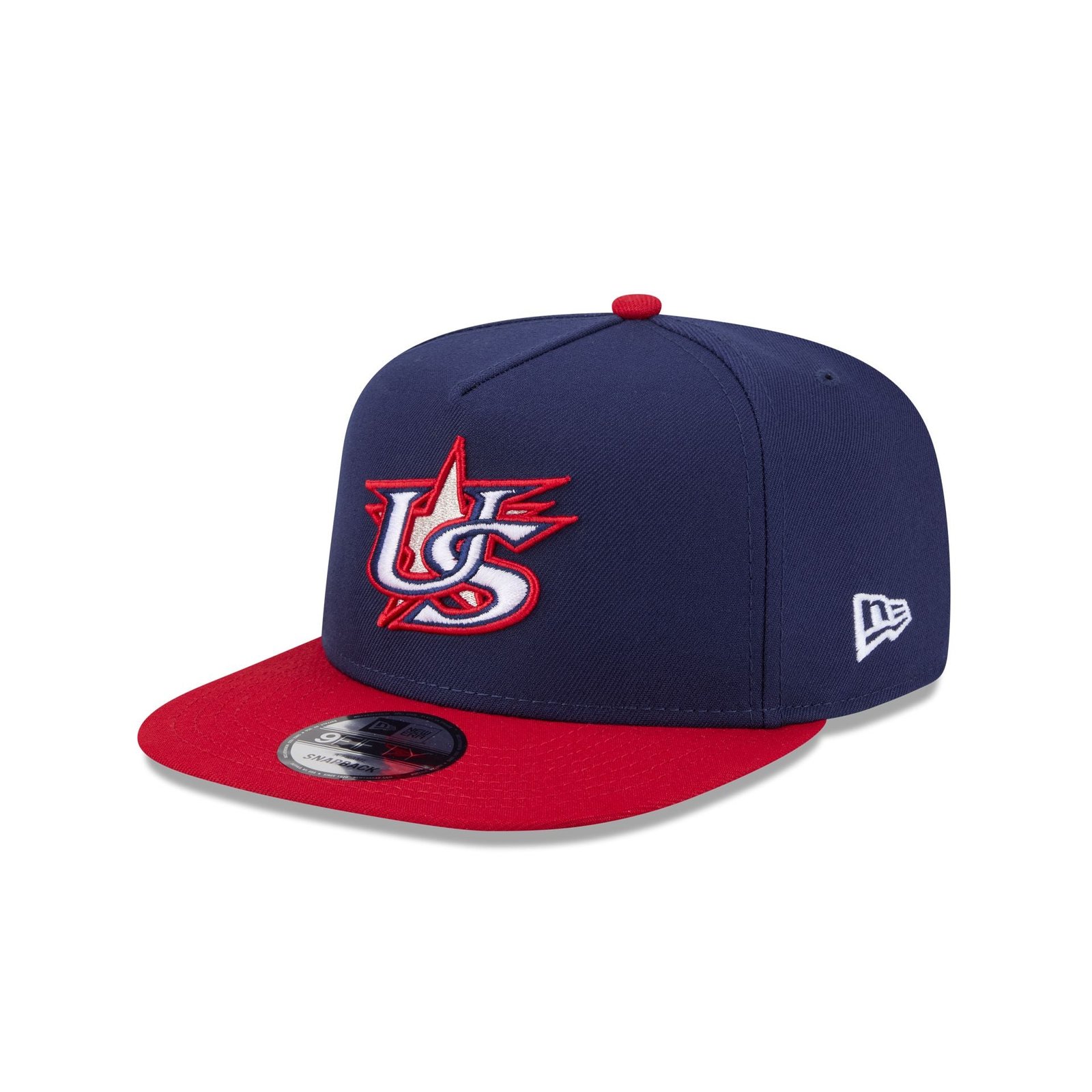 2026 World Baseball Classic USA 9FIFTY A-Frame Snapback Hat - Image 3