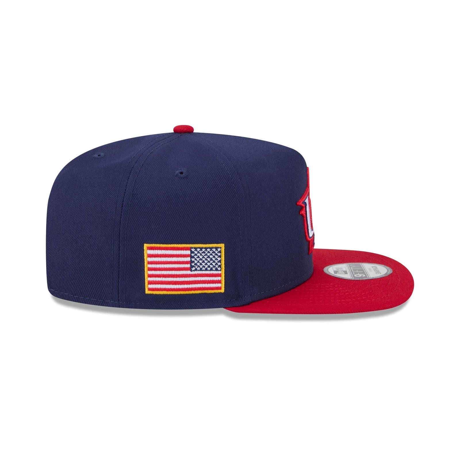 2026 World Baseball Classic USA 9FIFTY A-Frame Snapback Hat - Image 4