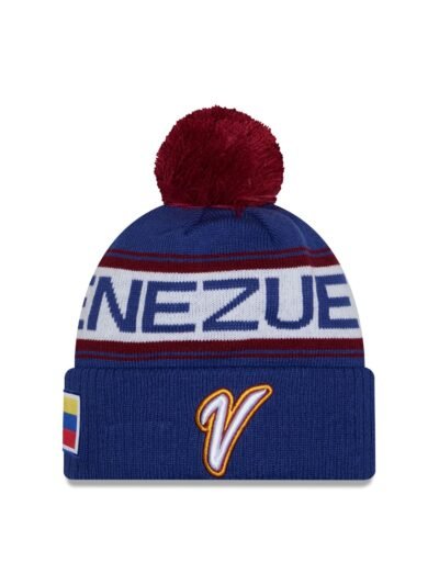 2026 World Baseball Classic Venezuela Pom Knit Hat