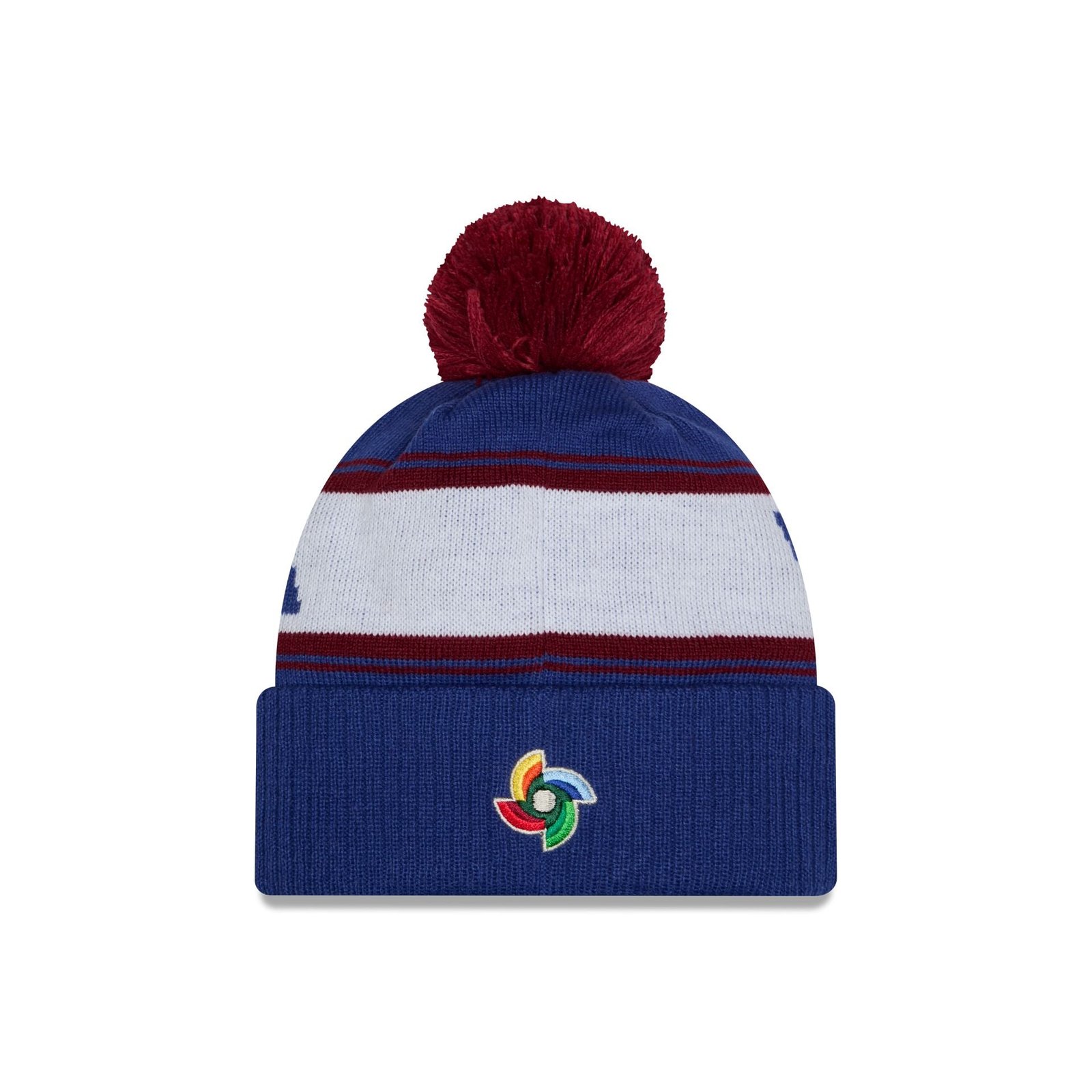 2026 World Baseball Classic Venezuela Pom Knit Hat - Image 4
