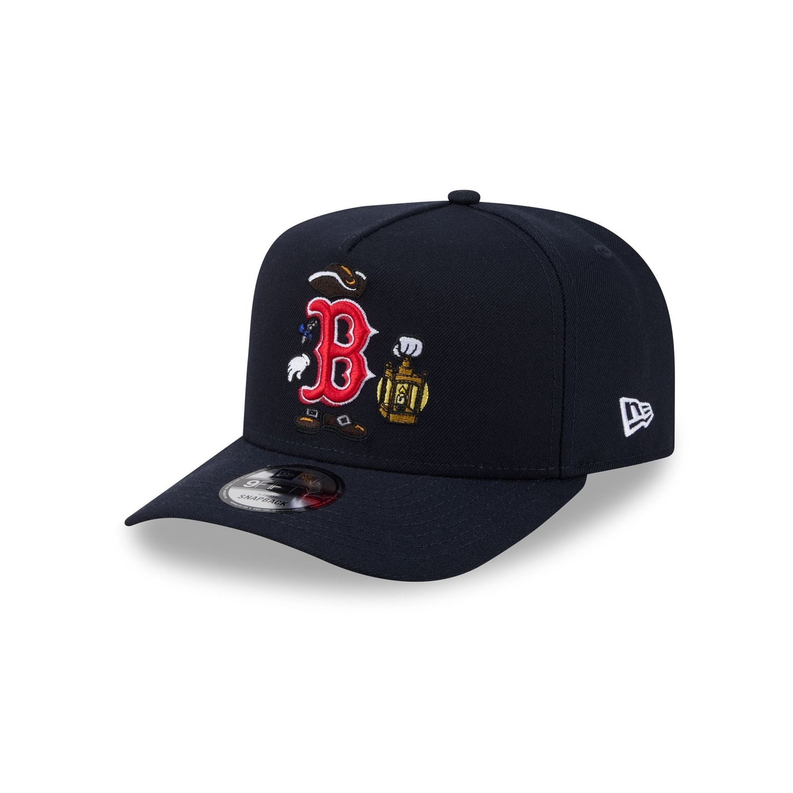 Boston Red Sox Cartoon 9FIFTY A-Frame Snapback Hat - Image 3
