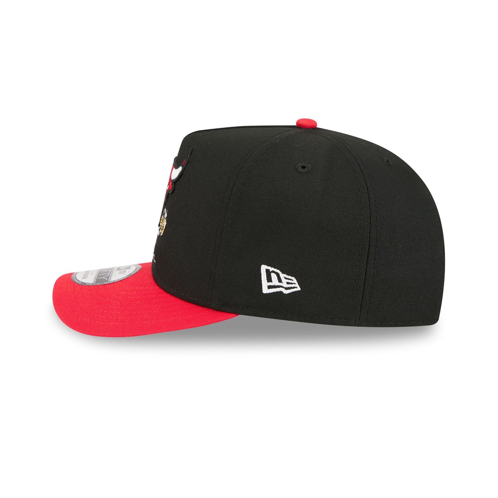 Chicago Bulls Cartoon 9FIFTY A-Frame Snapback Hat - Image 4