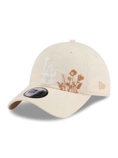 Los Angeles Dodgers Wildflower Light Cream Casual Classic Adjustable Hat
