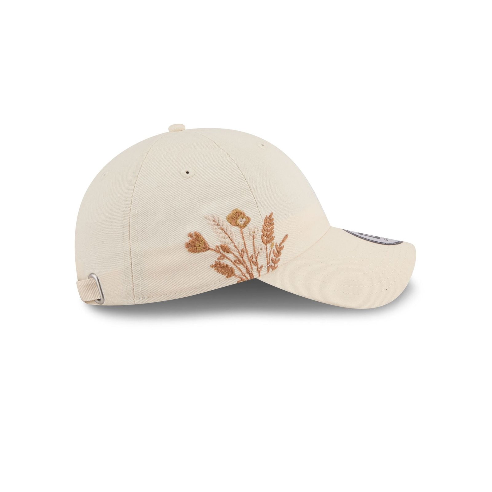 Los Angeles Dodgers Wildflower Light Cream Casual Classic Adjustable Hat - Image 5