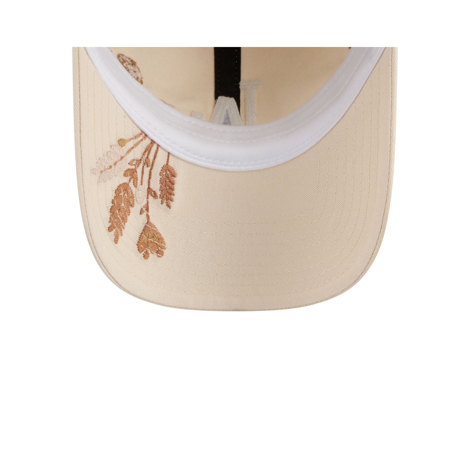 Los Angeles Dodgers Wildflower Light Cream Casual Classic Adjustable Hat - Image 7