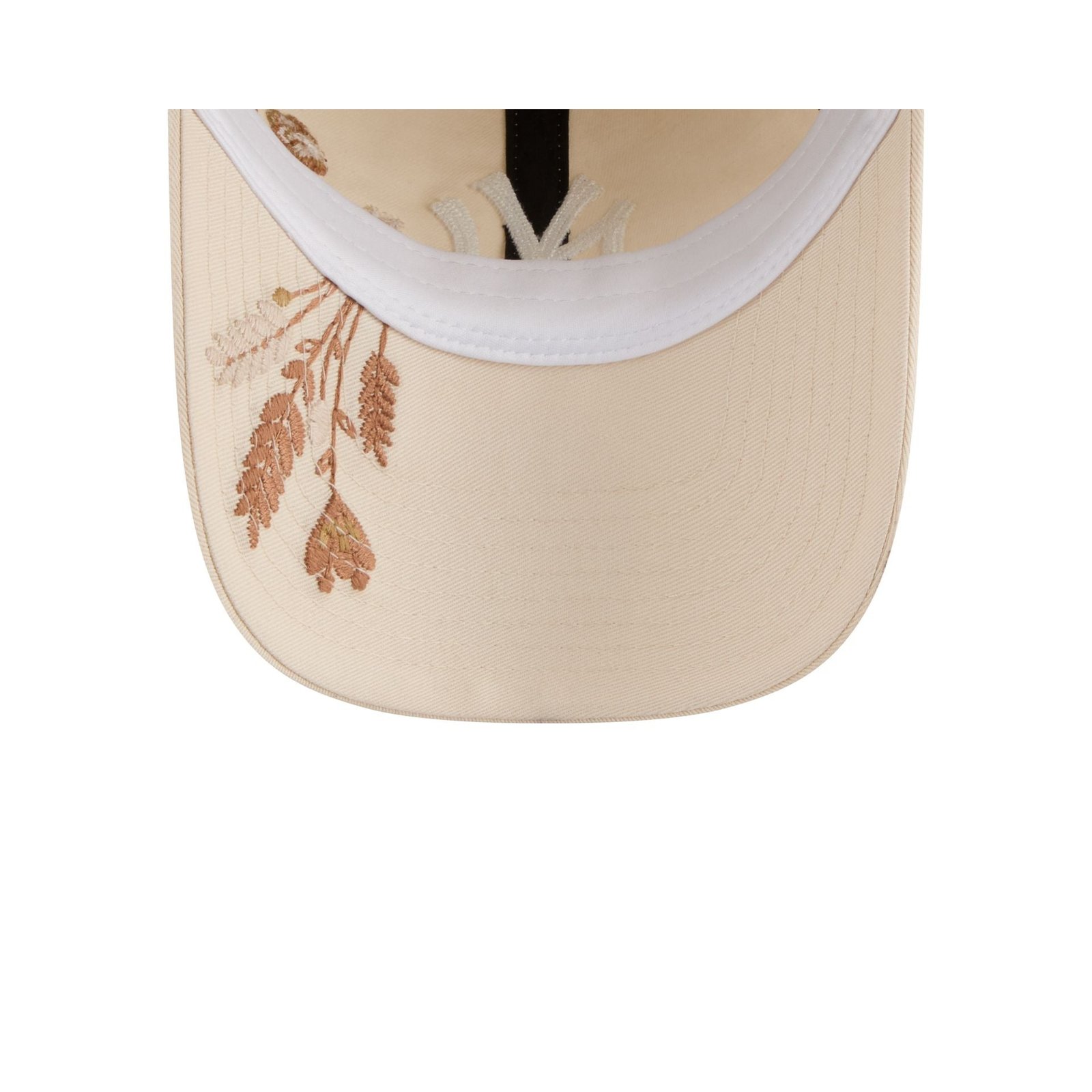 New York Yankees Wildflower Light Cream Casual Classic Adjustable Hat - Image 7