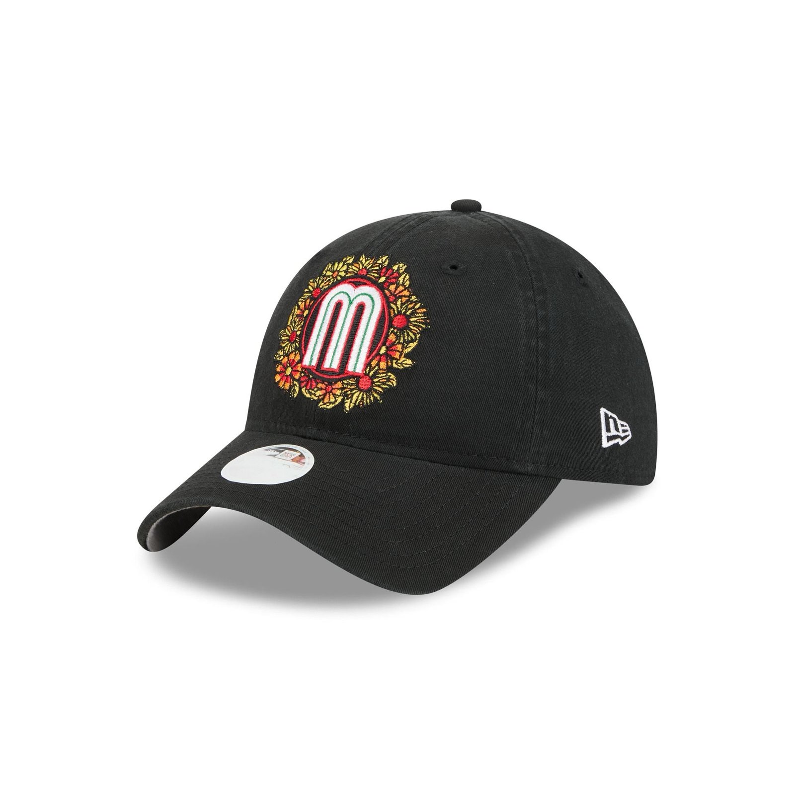 Mexico Baseball Day of the Dead Floral 9TWENTY Adjustable Hat