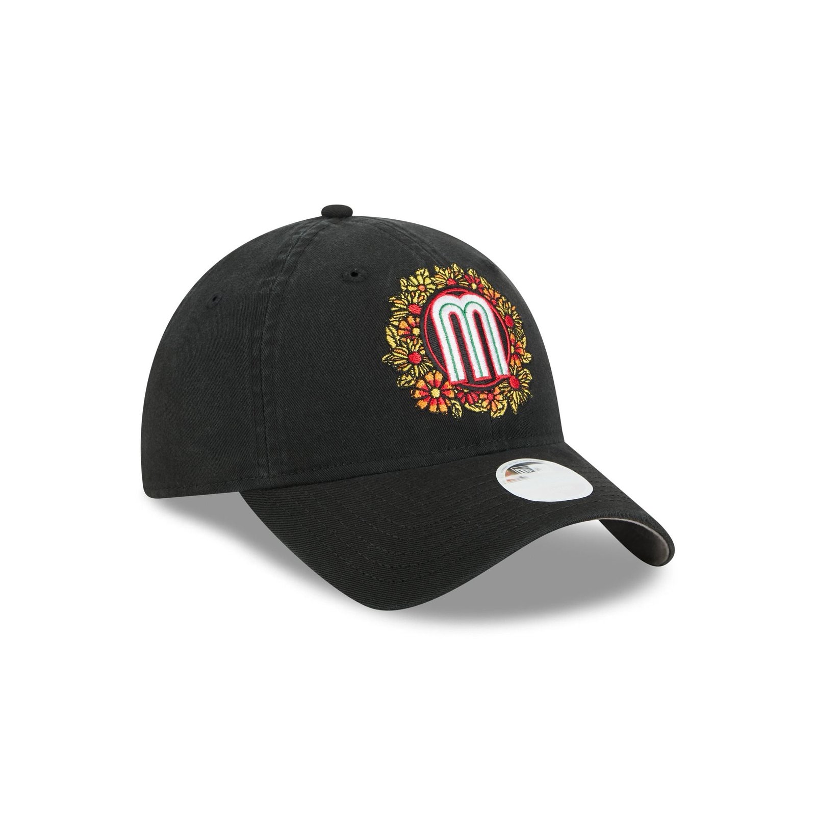 Mexico Baseball Day of the Dead Floral 9TWENTY Adjustable Hat - Image 3