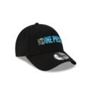 One Piece Black 9FORTY Adjustable Hat