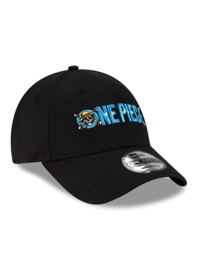 One Piece Black 9FORTY Adjustable Hat