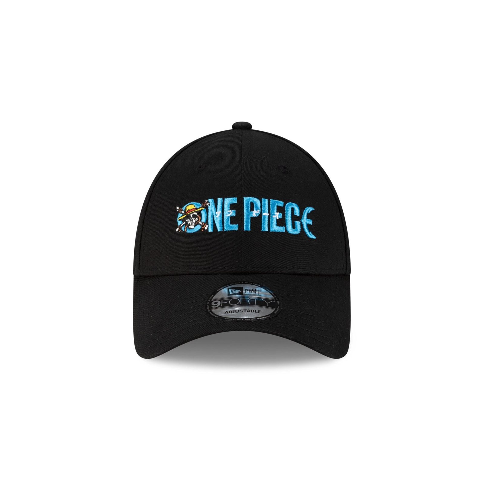 One Piece Black 9FORTY Adjustable Hat - Image 2
