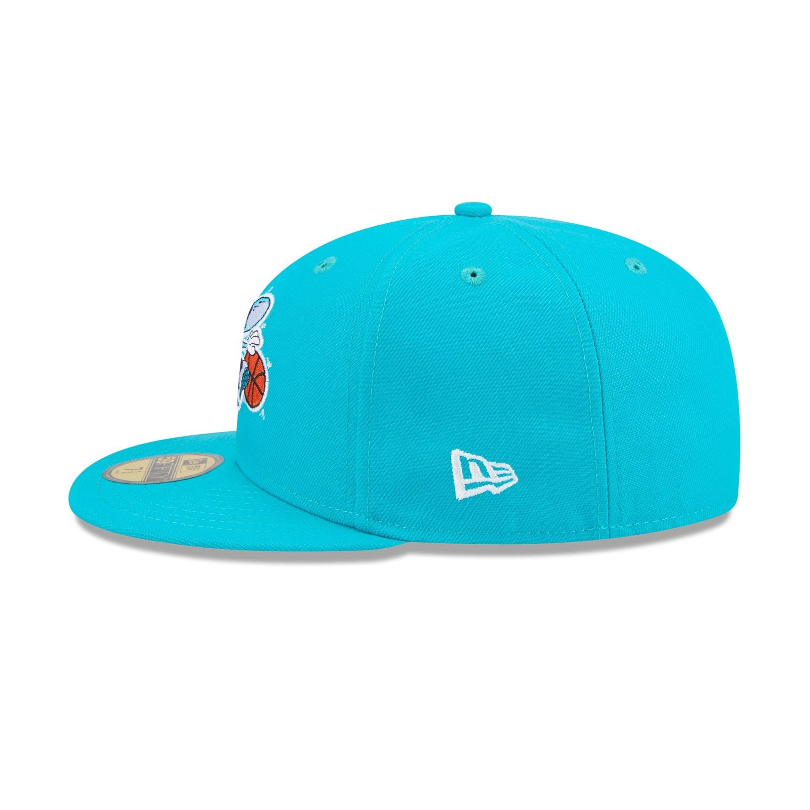 Charlotte Hornets 1988-2002 Hardwood Classics 59FIFTY Fitted Hat - Image 4