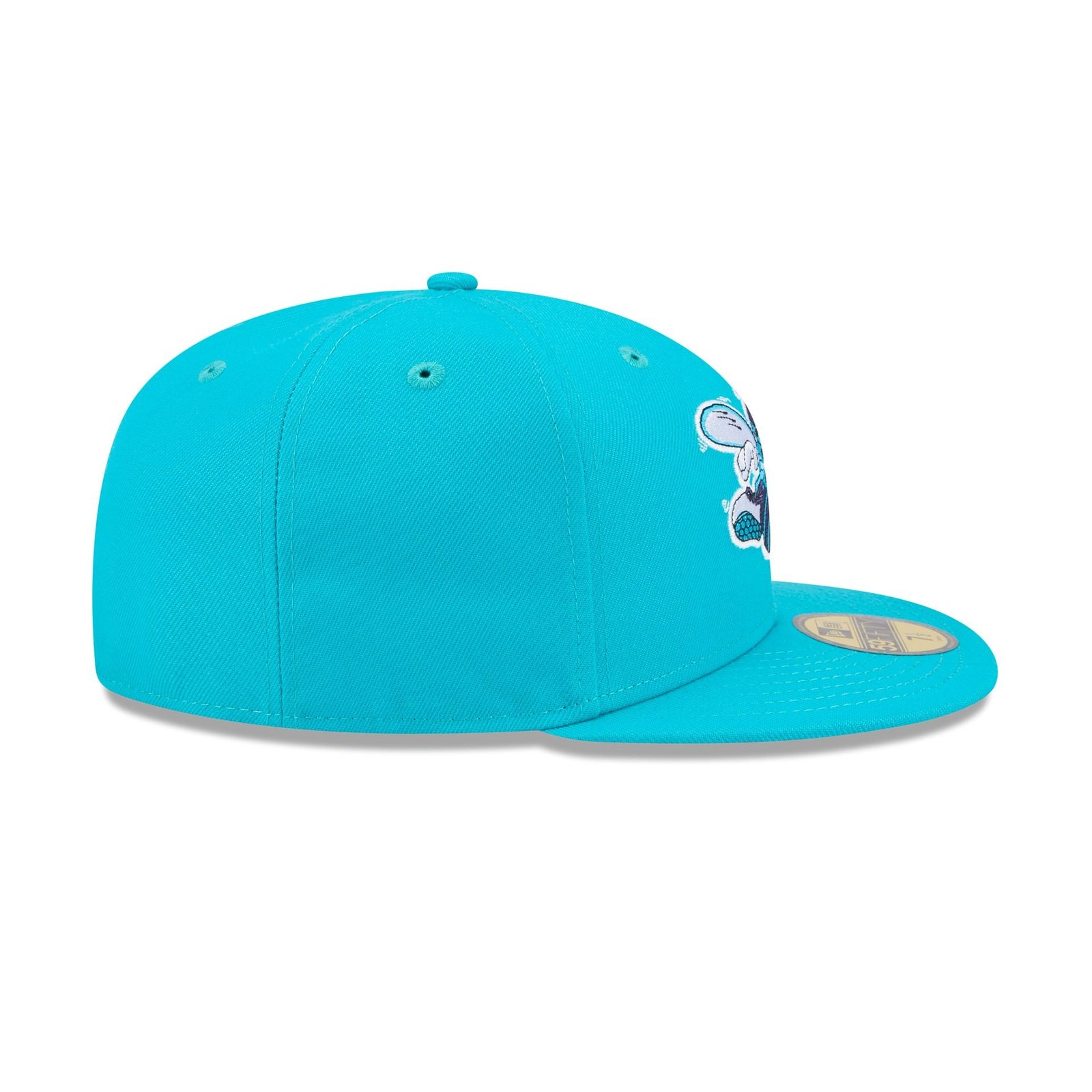 Charlotte Hornets 1988-2002 Hardwood Classics 59FIFTY Fitted Hat - Image 5