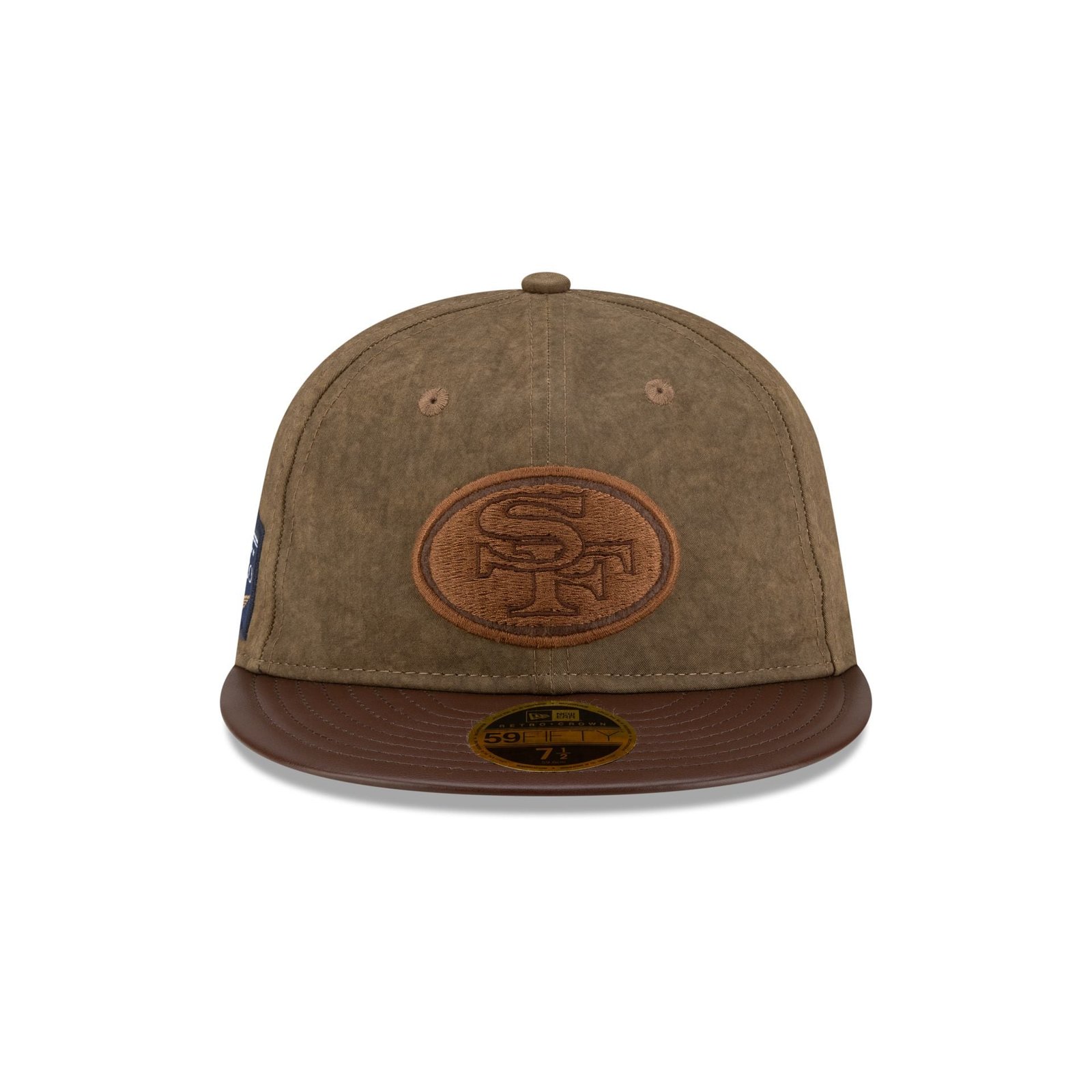 San Francisco 49ers Utility Linen Retro Crown 59FIFTY Fitted Hat - Image 2