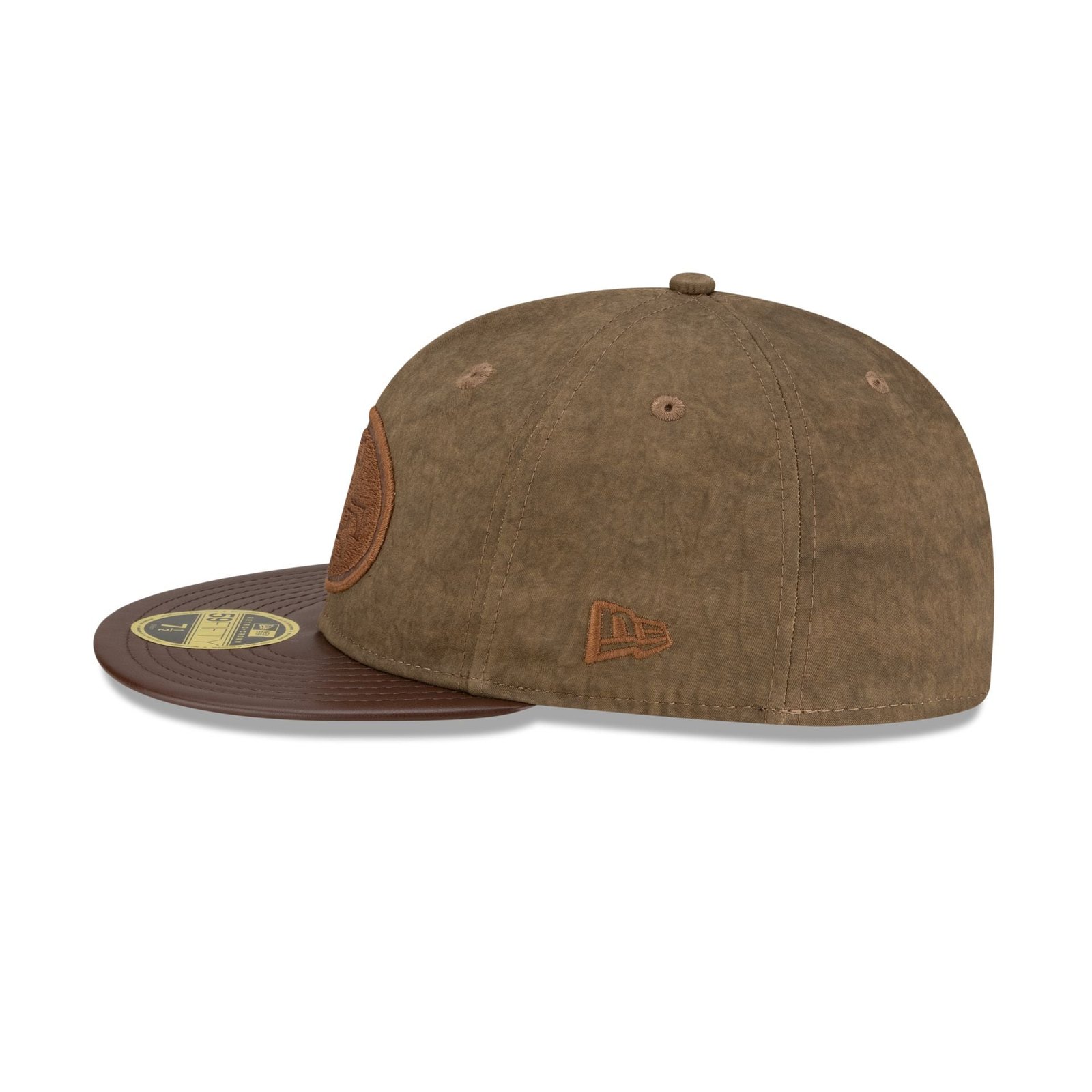 San Francisco 49ers Utility Linen Retro Crown 59FIFTY Fitted Hat - Image 5