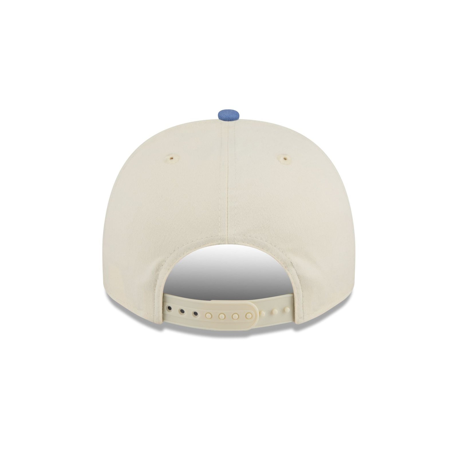 Los Angeles Dodgers Cotton Brush Chrome Pre-Curve 9FIFTY A-Frame Snapback Hat - Image 6