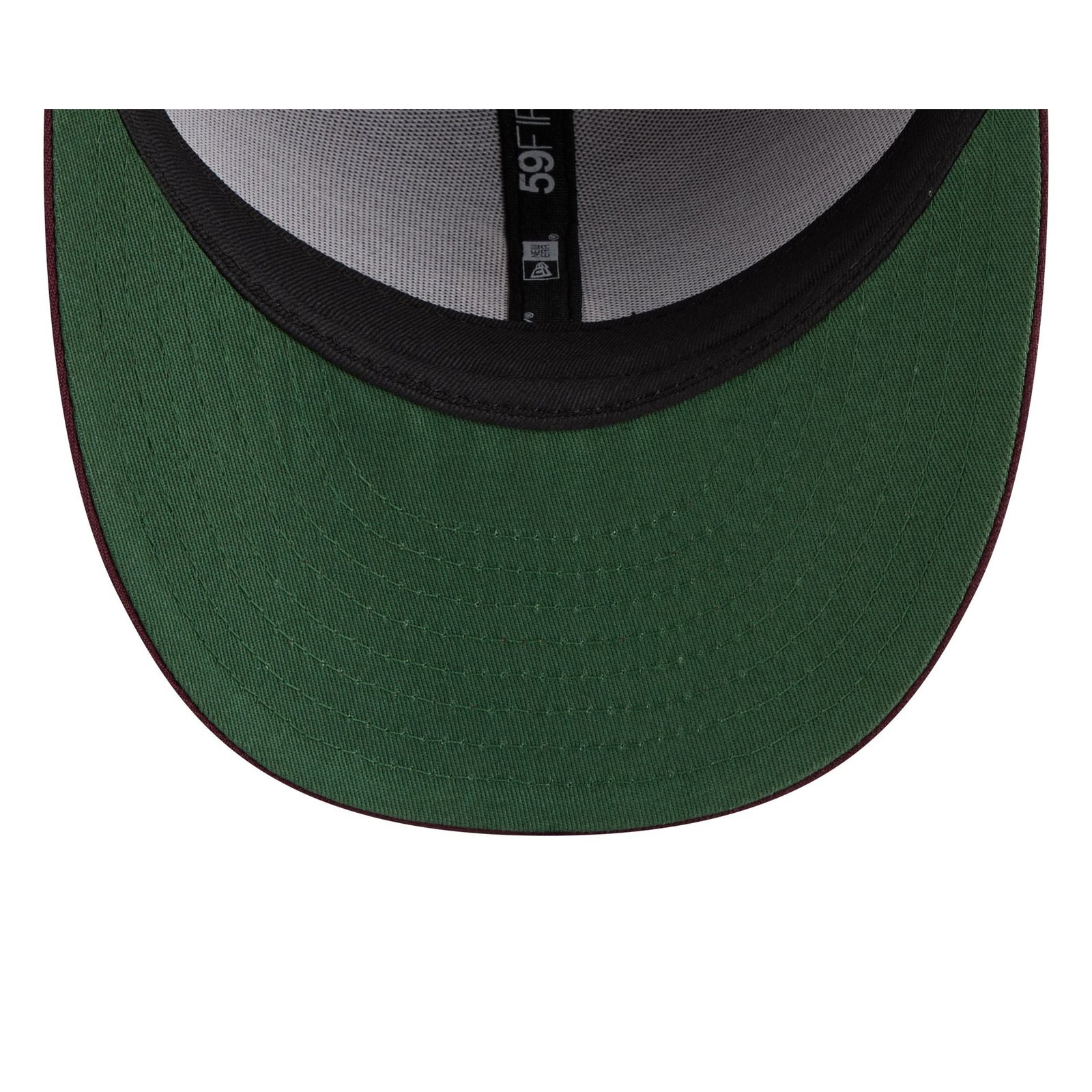 Atlanta Braves Maroon Pre-Curve 59FIFTY Fitted Hat - Image 7