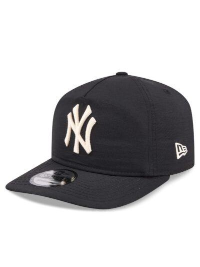 New York Yankees Black Nylon 19TWENTY Snapback Hat