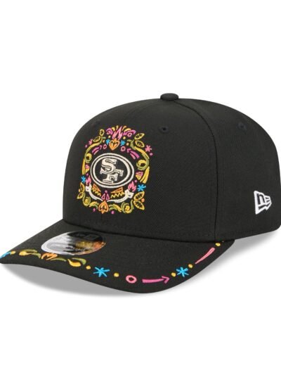 San Francisco 49ers Black Color Pop 9SEVENTY Stretch-Snap Hat