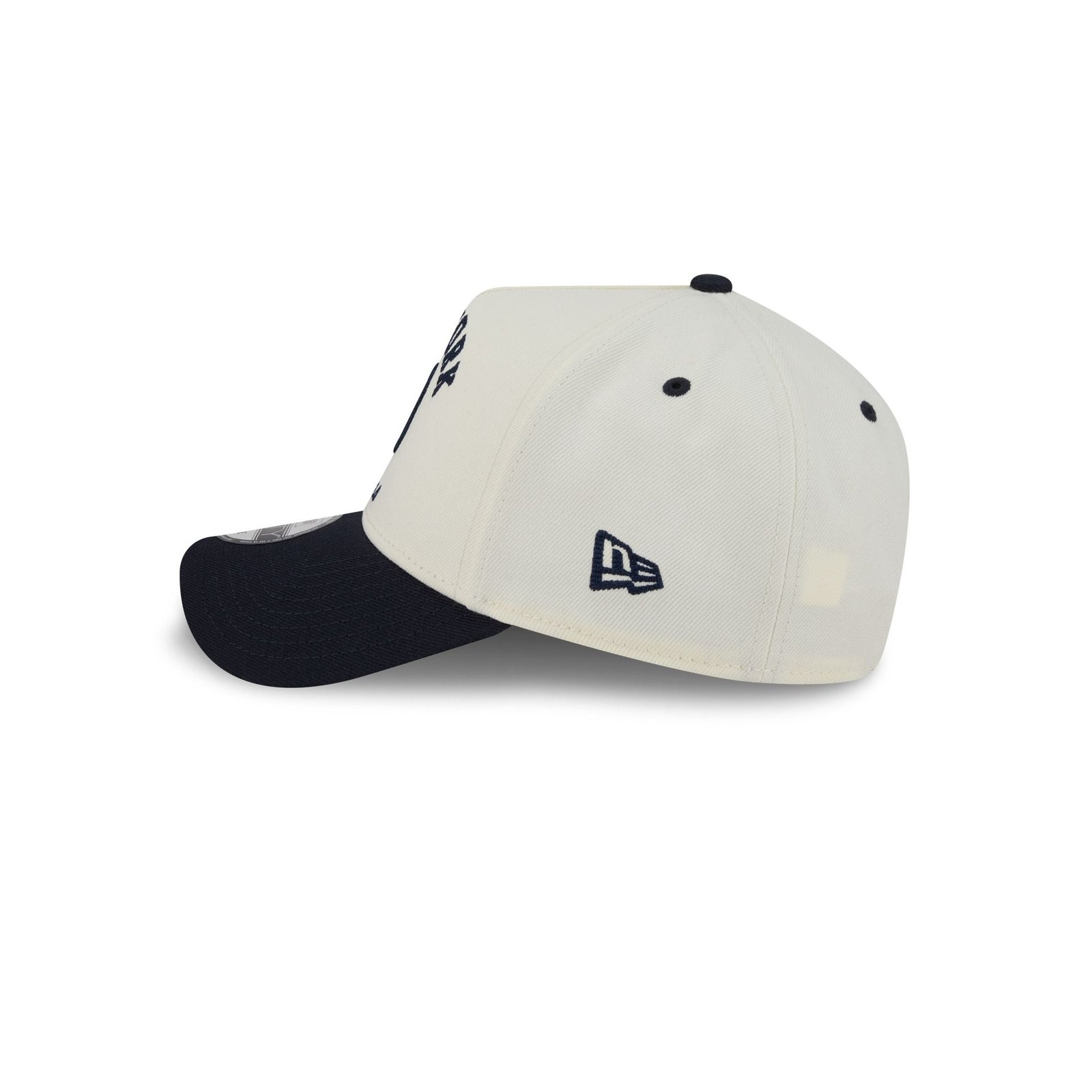 New York Yankees Chrome White Arched 9FORTY A-Frame Snapback Hat - Image 5