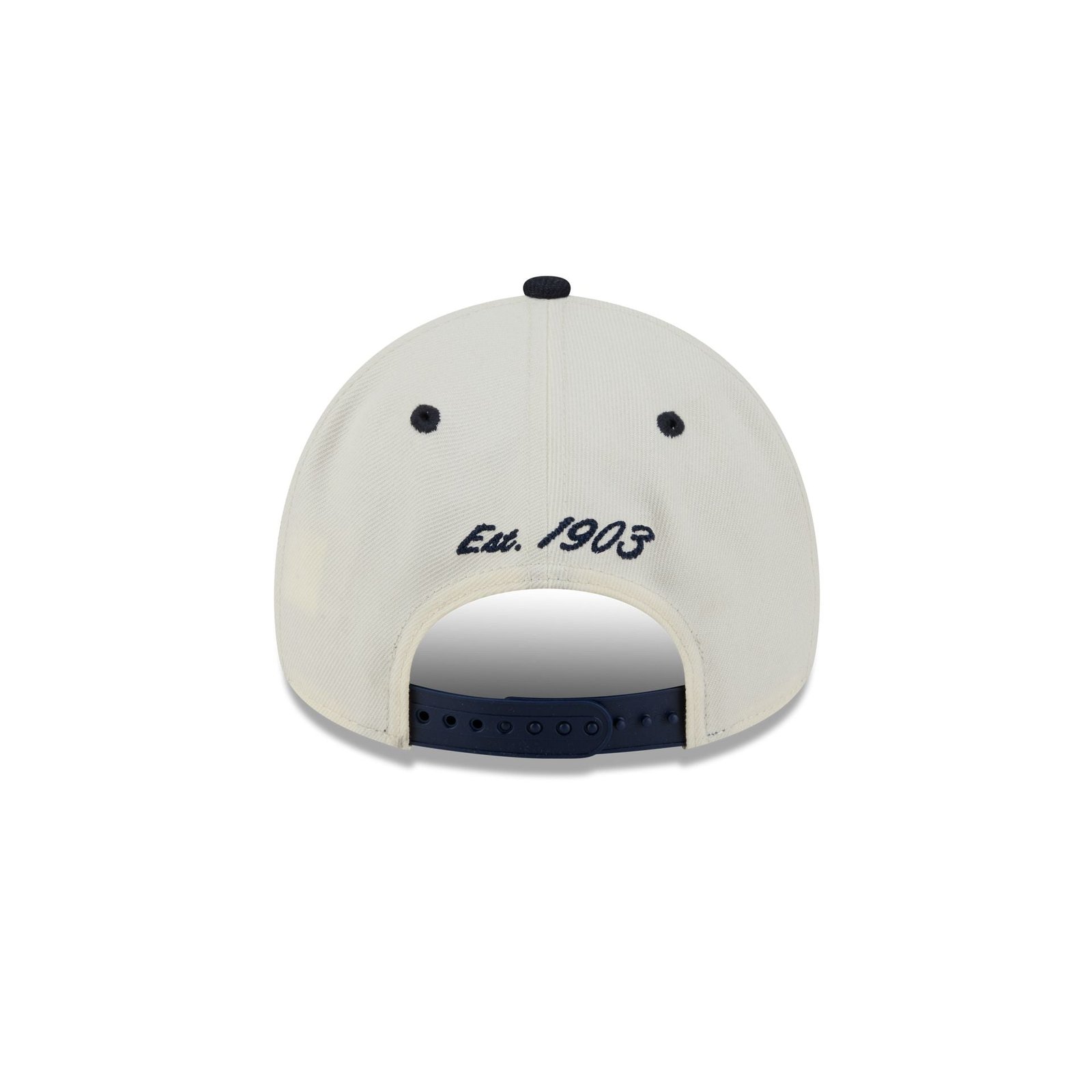 New York Yankees Chrome White Arched 9FORTY A-Frame Snapback Hat - Image 6