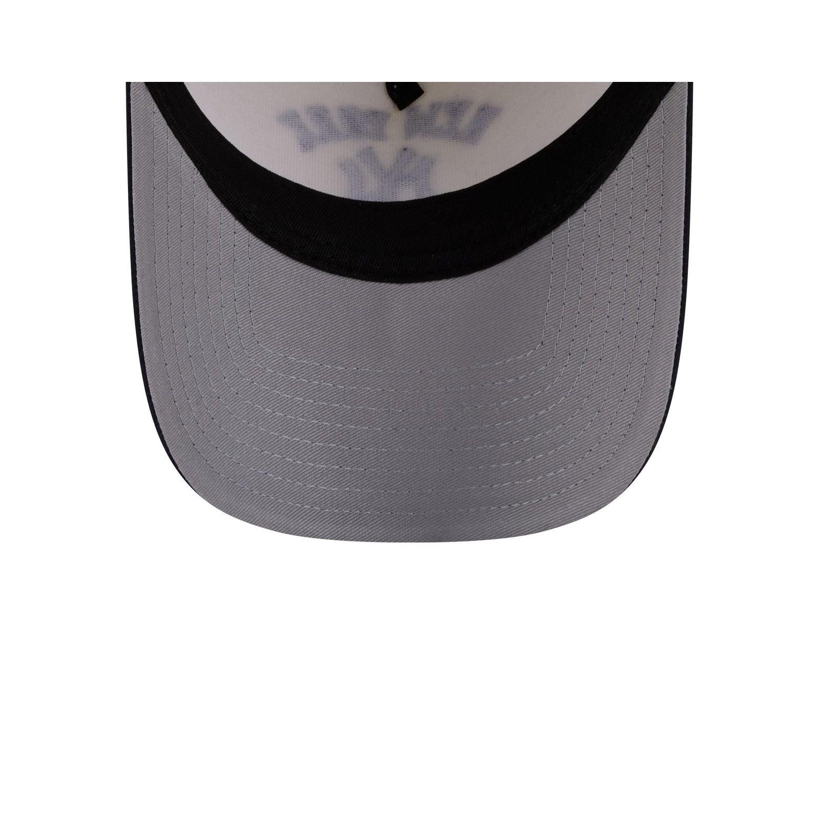 New York Yankees Chrome White Arched 9FORTY A-Frame Snapback Hat - Image 7