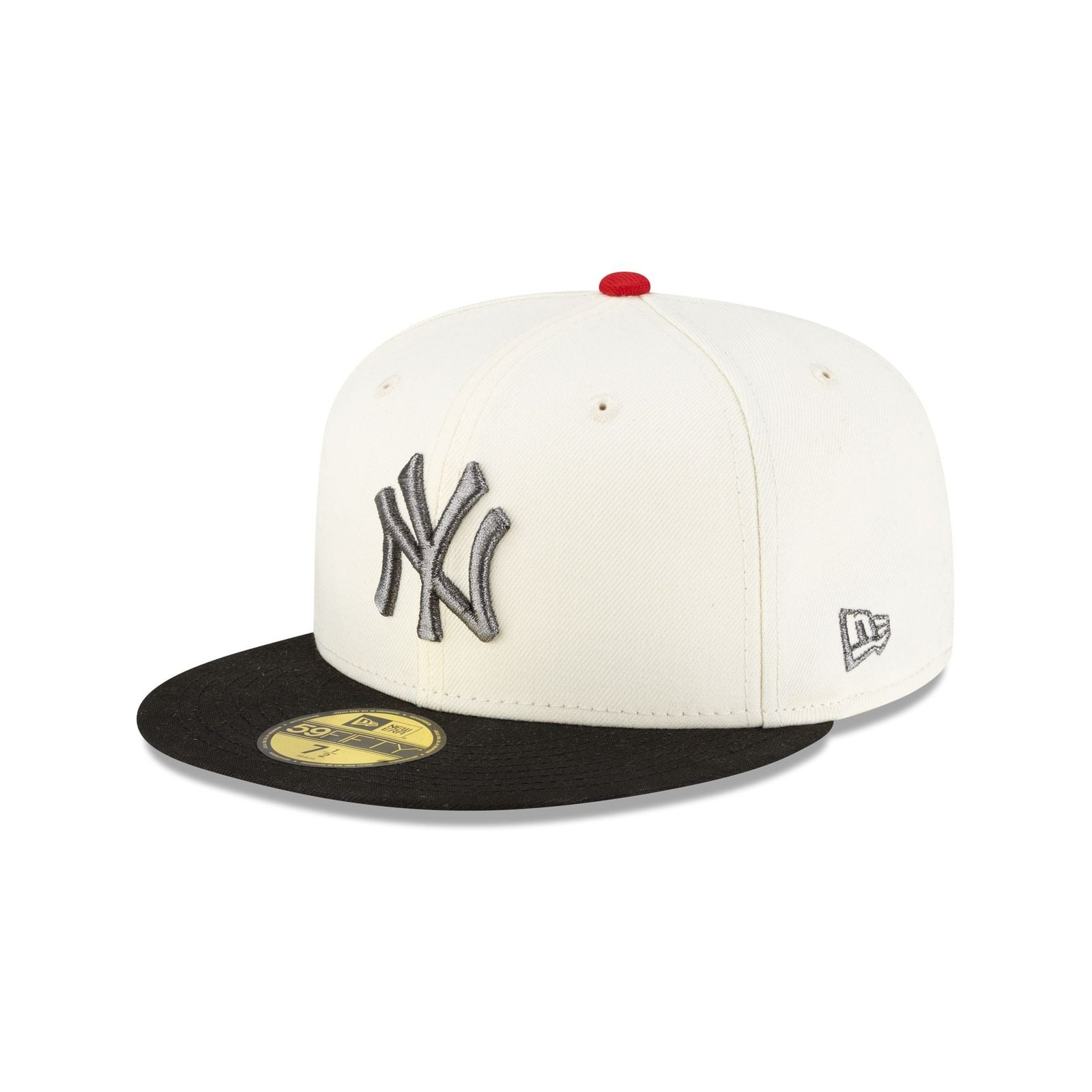Nigel Sylvester x New York Yankees Chrome White 59FIFTY Fitted Hat - Image 3
