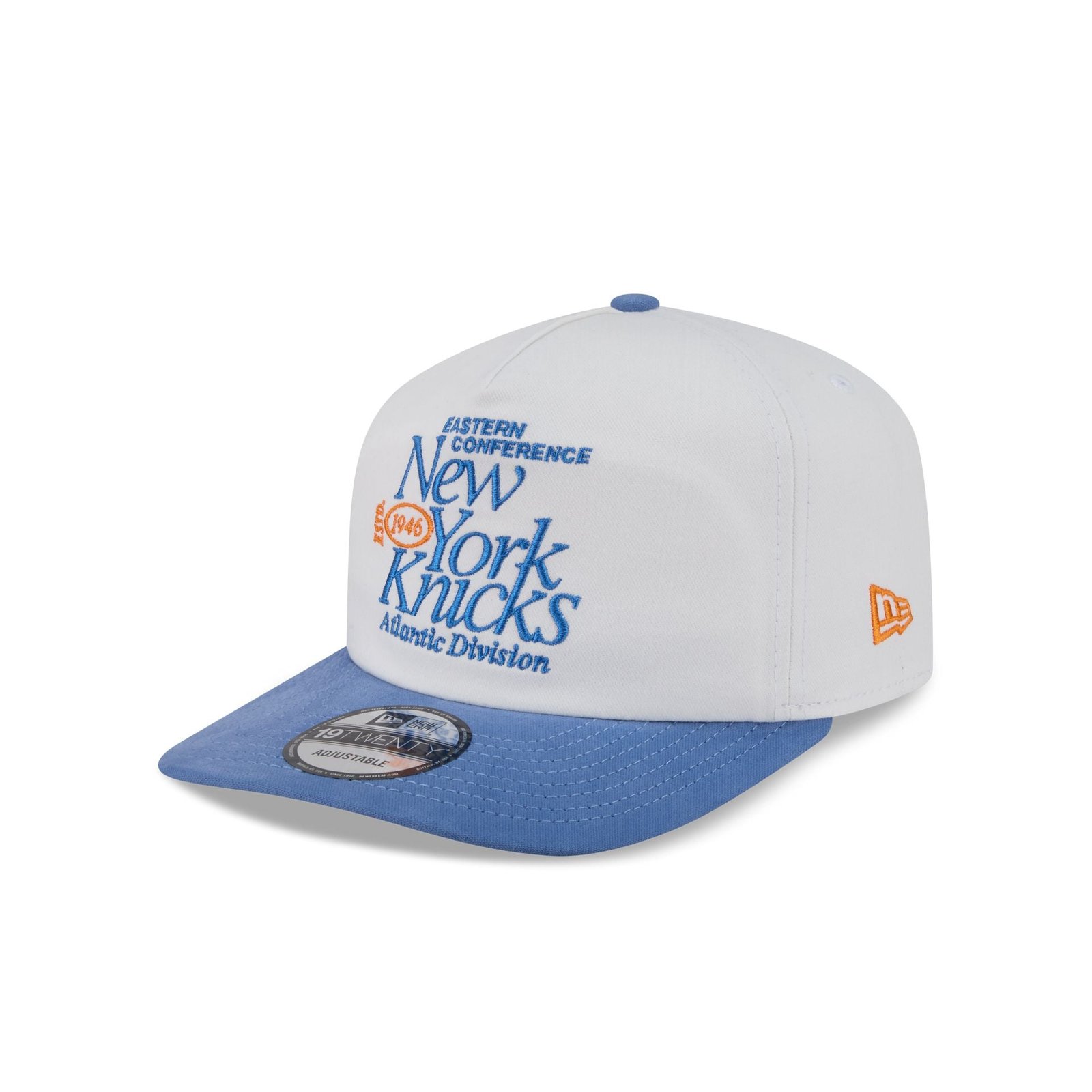 New York Knicks Conference Script 19TWENTY Snapback Hat - Image 3