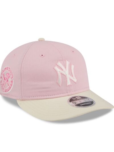 New York Yankees Light Pink Retro Crown 9FIFTY Snapback Hat