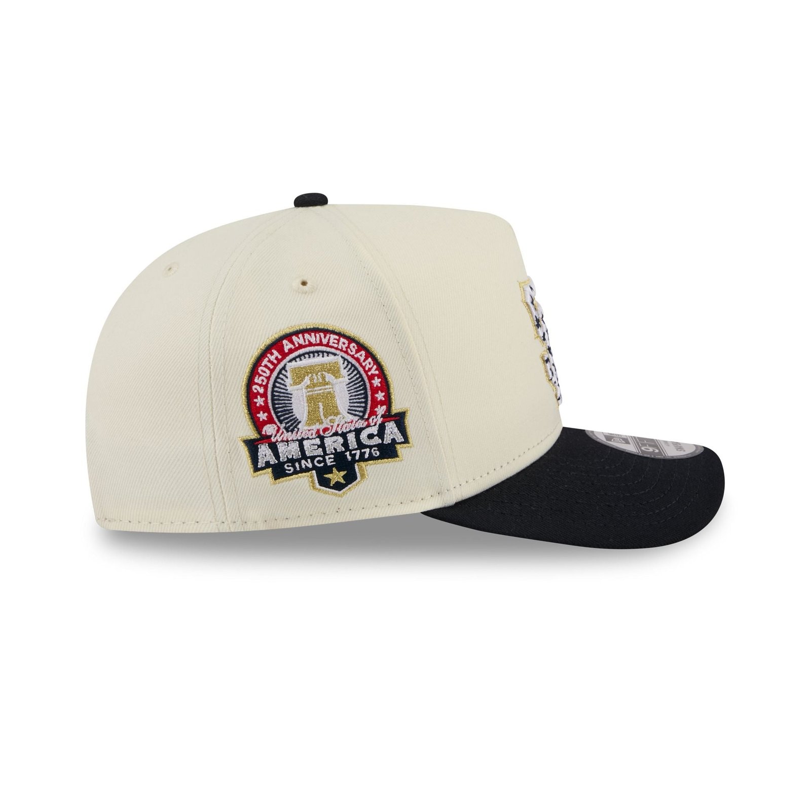 San Francisco Giants Chrome White Stars and Stripes 9FIFTY A-Frame Snapback Hat - Image 4