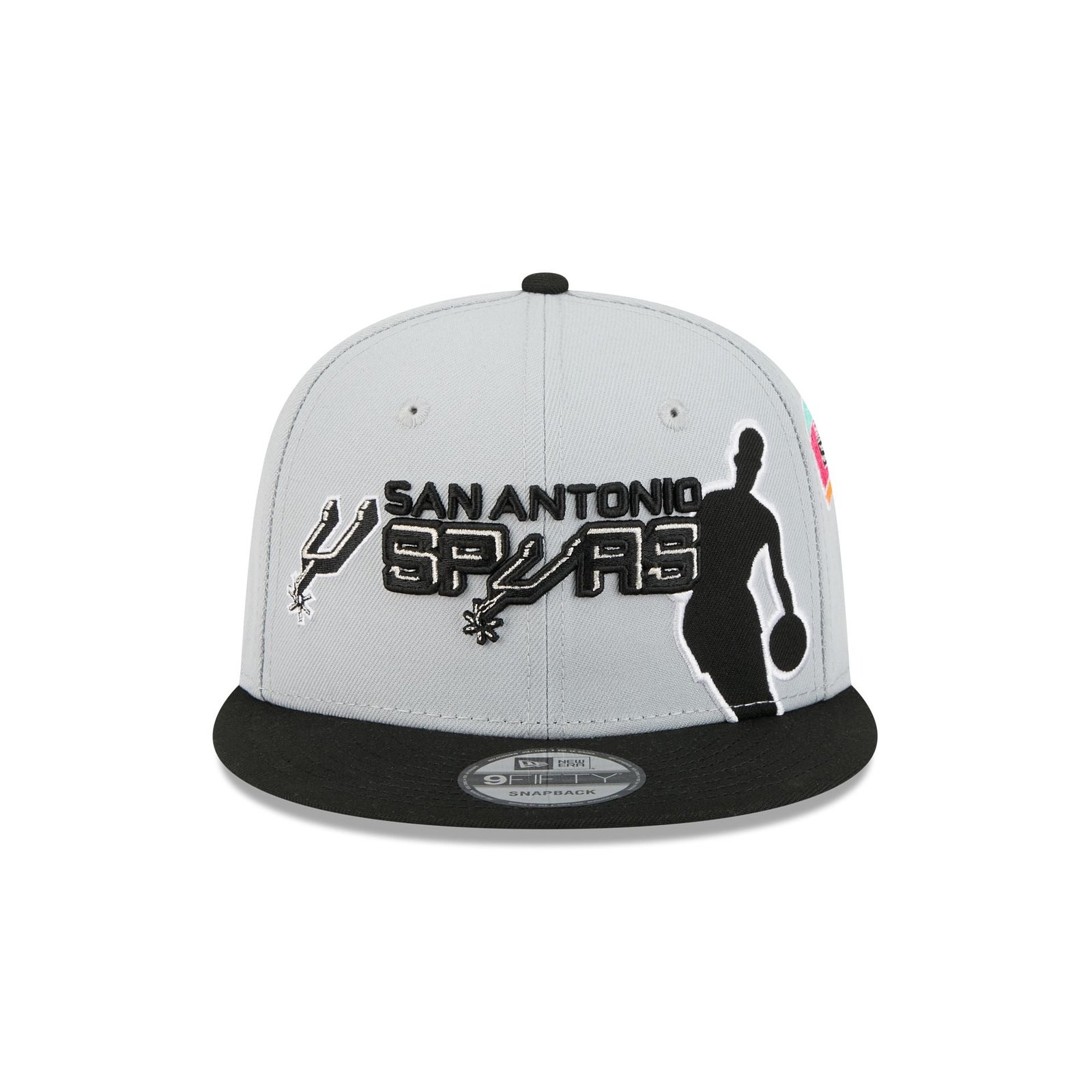 San Antonio Spurs Hardwood Classics All-Star Game 9FIFTY Snapback Hat - Image 2