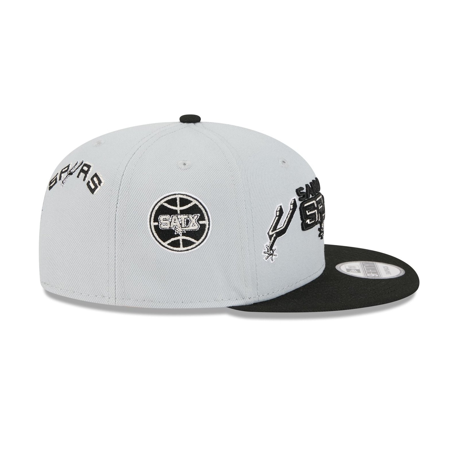 San Antonio Spurs Hardwood Classics All-Star Game 9FIFTY Snapback Hat - Image 4