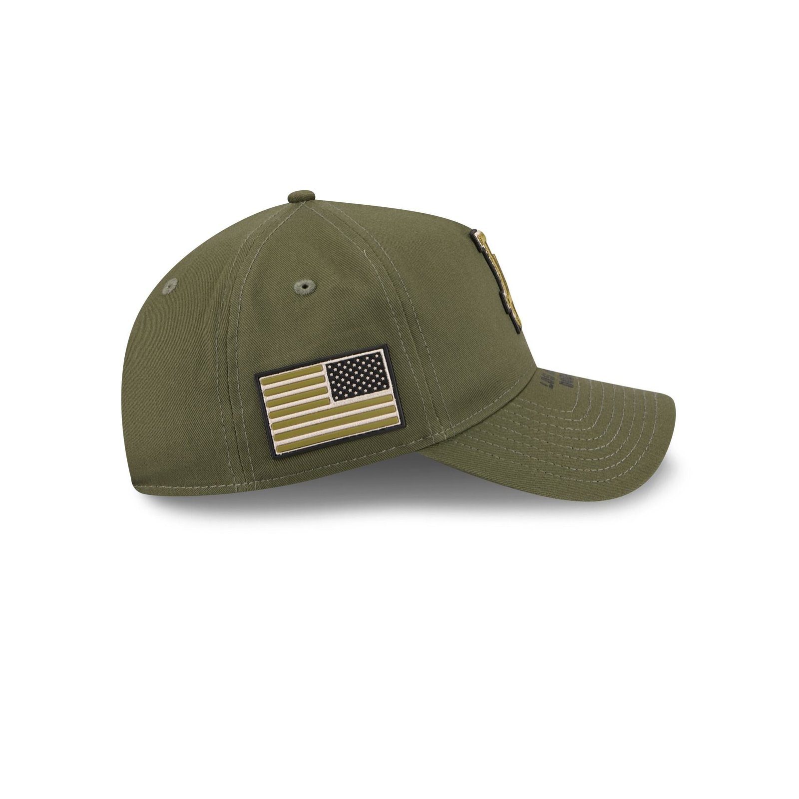 Los Angeles Dodgers Armed Forces Day 2026 9TWENTY A-Frame Adjustable Hat - Image 4